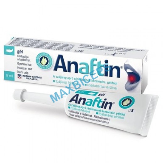Anaftin Gel for Mouth Sores and Ulcers - 8ml