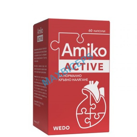 Amiko Active: Support Healthy Blood Pressure & Heart Function ( 60 Caps)