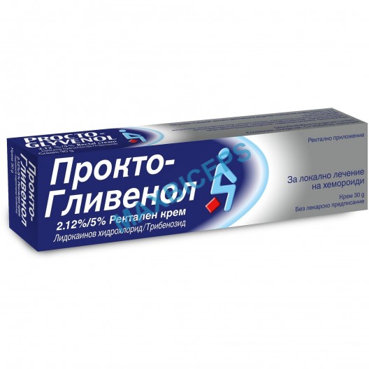 Procto-Glyvenol Cream: Fast Relief for Hemorrhoid Symptoms - 30g