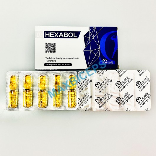 HEXABOL(Trenbolone Hexahydrobenzylcarbonate)- 10amp x 76mg/ml