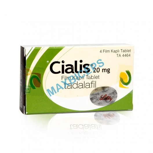 Cialis(Tadalafil)-4 tabs x 20mg