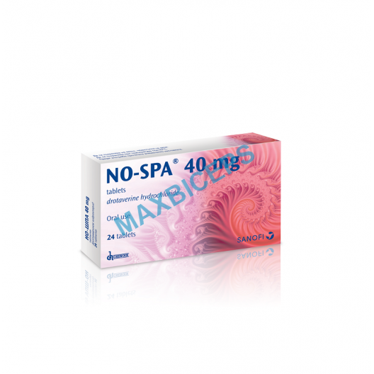 No-Spa Tablets: Fast Relief from Muscle Spasms and Pain (24 Tablets)