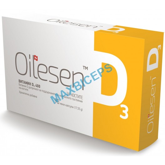 Oilesen Vitamin D3 Capsules: A Convenient Supplement for Bone Health (90 Caps)