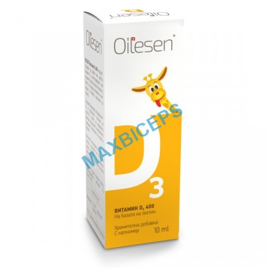 Oilesen Vitamin D3 Drops: Bone Health Supplement (10ml)