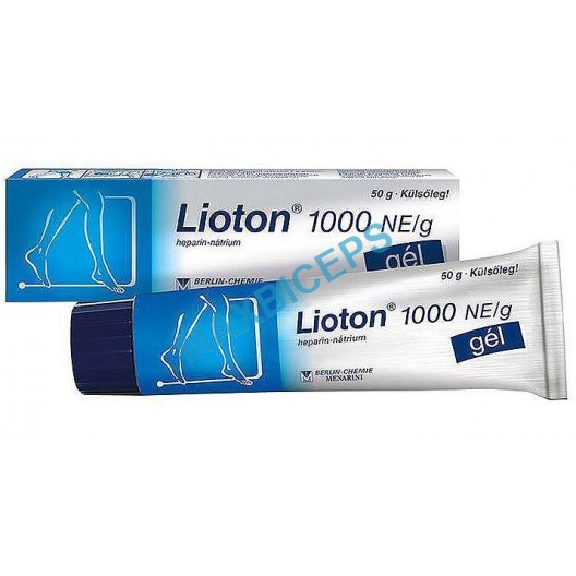 Lioton 1000 Gel: Targeted Relief for Swelling & Pain 50g