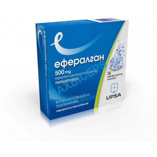 Efferalgan: Fast Relief for Pain & Fever (16 Effervescent Tablets)