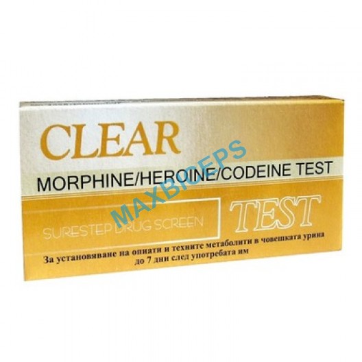 Clear: Morphine, Heroin & Codeine Test