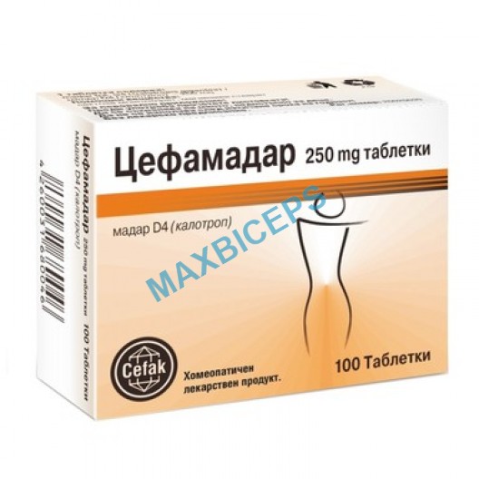 Cefamadar (100 Tabs): Homeopathic Approach for Weight Management