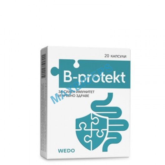 B-Protekt Synbiotic: Restore Intestinal Balance and Boost Immunity (20 Capsules)