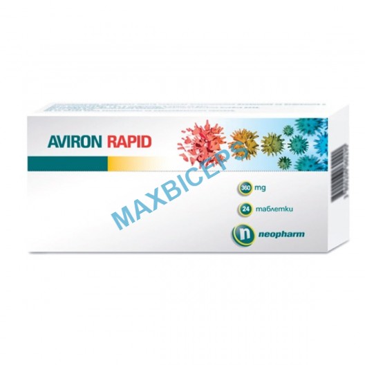 Aviron Rapid Against Viruses 360mg (24 Tablets)