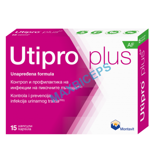 Utipro Plus AF x15 Capsules: Find Fast Relief and Long-Term Protection from Cystitis
