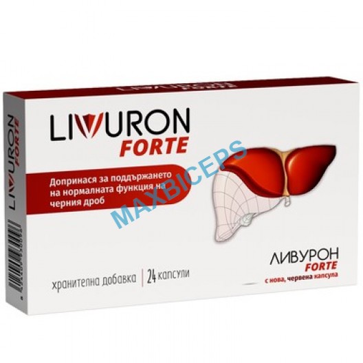 Livuron Forte: Support Liver Health and Function (24 Capsules)