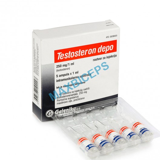 Testosterone Depo Galenika - 250mg/ml